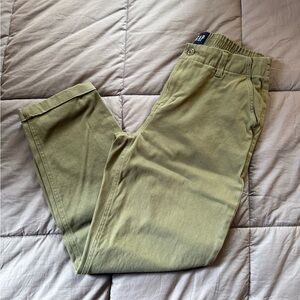 GAP Women's Olive Chinos